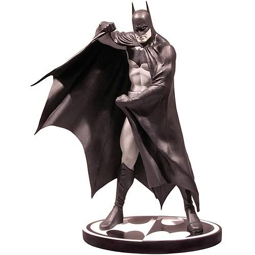 Alex Ross Batman Black And White Statue